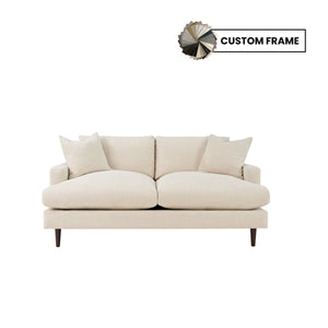 Custom Martha Loveseat Frame - compact loveseat for stylish living room decor | Image 1 | InSTYLE Home & Rugs