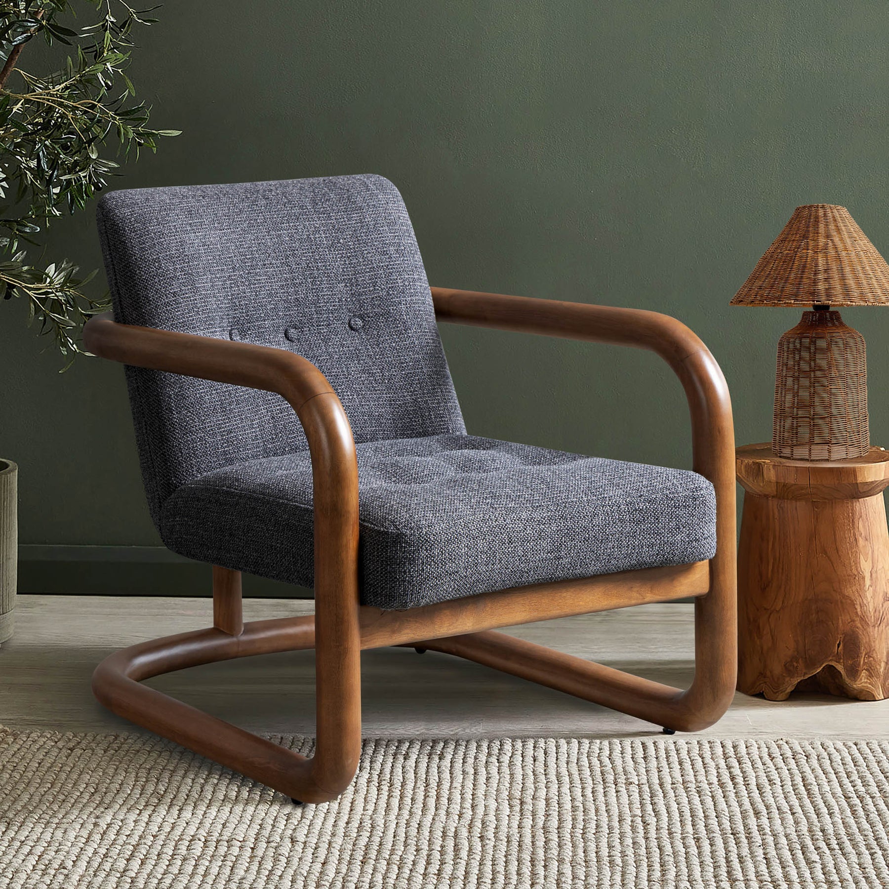 Curbside Club Chair - variety of styles from classic to contemporary | Image 10 | InSTYLE Home & Rugs