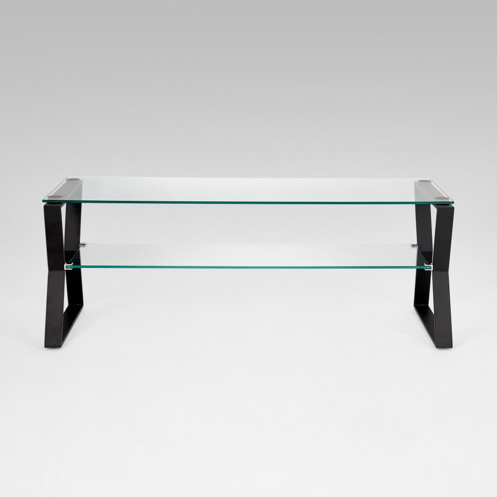 NOA BLACK TV Table GY-TV-8378BK - available in modern, rustic, and contemporary styles | Image 1 | InSTYLE Home & Rugs