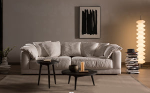 Comfy-3-seater-sofa-champagne-Fabric| InSTYLE Home & Rugs