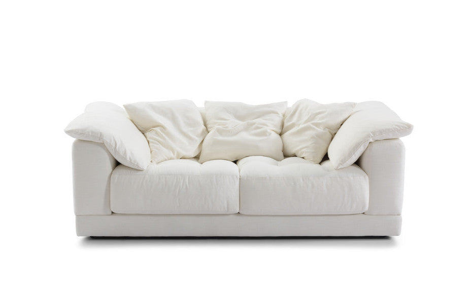 Comfy-sofa-Ivory-Fabric - comfortable sofa for modern living | Image 1 | InSTYLE Home & Rugs