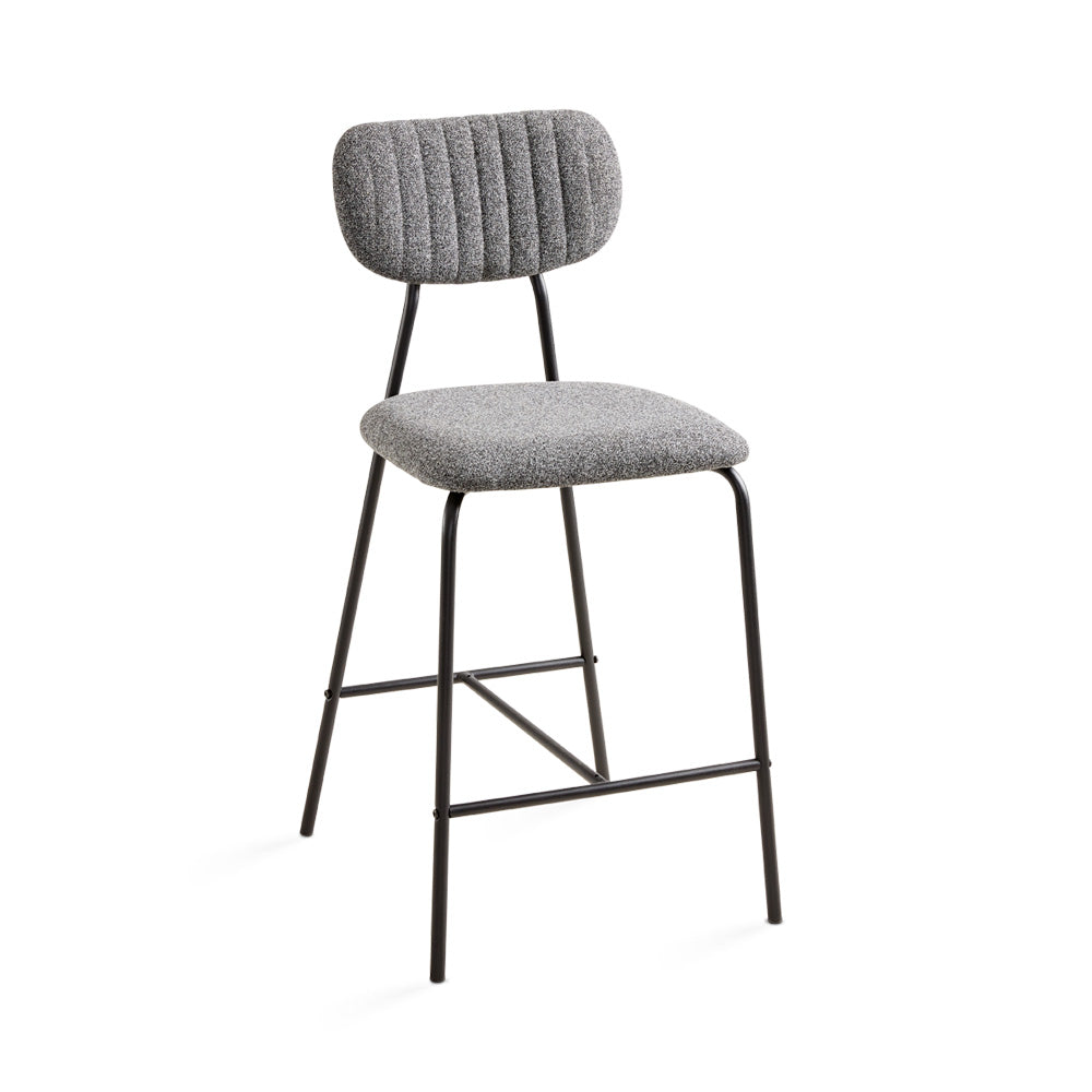 CYAN Counter Chair 90 Grey fabric - modern grey chair | Image 1 | InSTYLE Home & Rugs