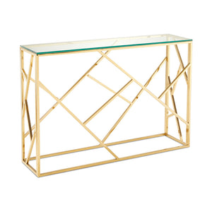 CAROLE GOLD Console Table B - versatile tables for living rooms and entryways | Image 1 | InSTYLE Home & Rugs