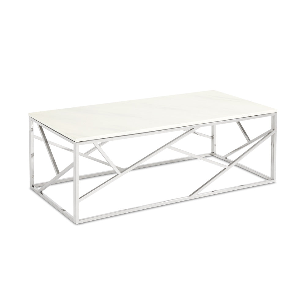 CAROLE Coffee Table GY-CT2051214-M Faux Marble Top Carole - versatile tables for living rooms and entryways | Image 2 | InSTYLE Home & Rugs