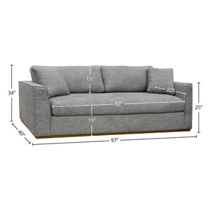Anderson Sofa - comfortable sofa for modern living | Image 3 | InSTYLE Home & Rugs