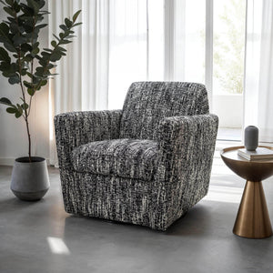 Cooper Swivel Club Chair - durable construction for long-lasting use | Image 2 | InSTYLE Home & Rugs