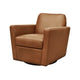 Cooper Swivel Club Chair - Cognac