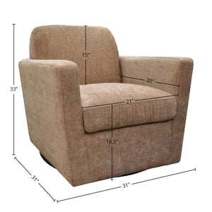 Cooper Swivel Club Chair - variety of styles from classic to contemporary | Image 2 | InSTYLE Home & Rugs
