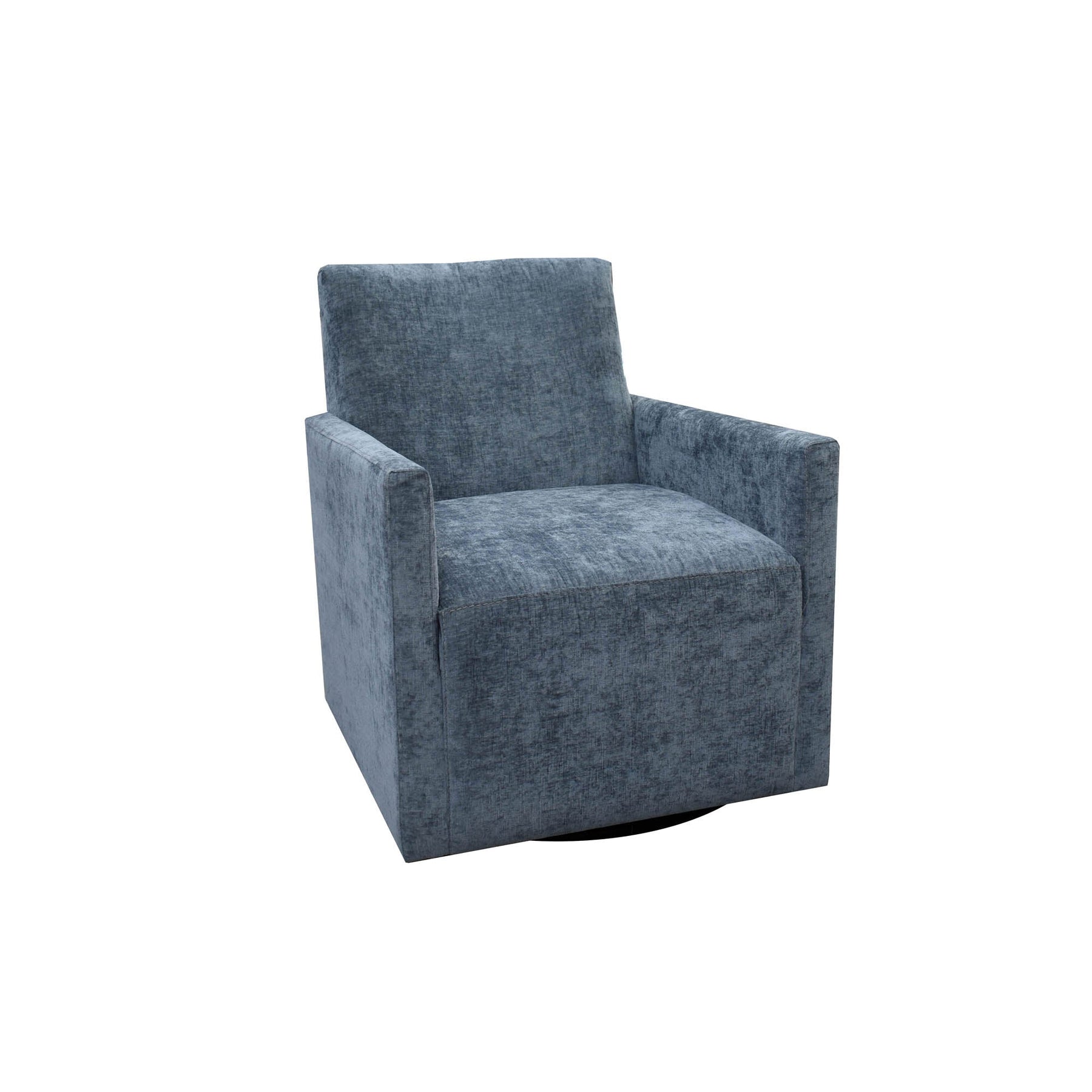 Riley Swivel Club Chair - comfortable seating for dining and office spaces | Image 1 | InSTYLE Home & Rugs