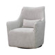 Lilith Swivel Chair - Woven Linen