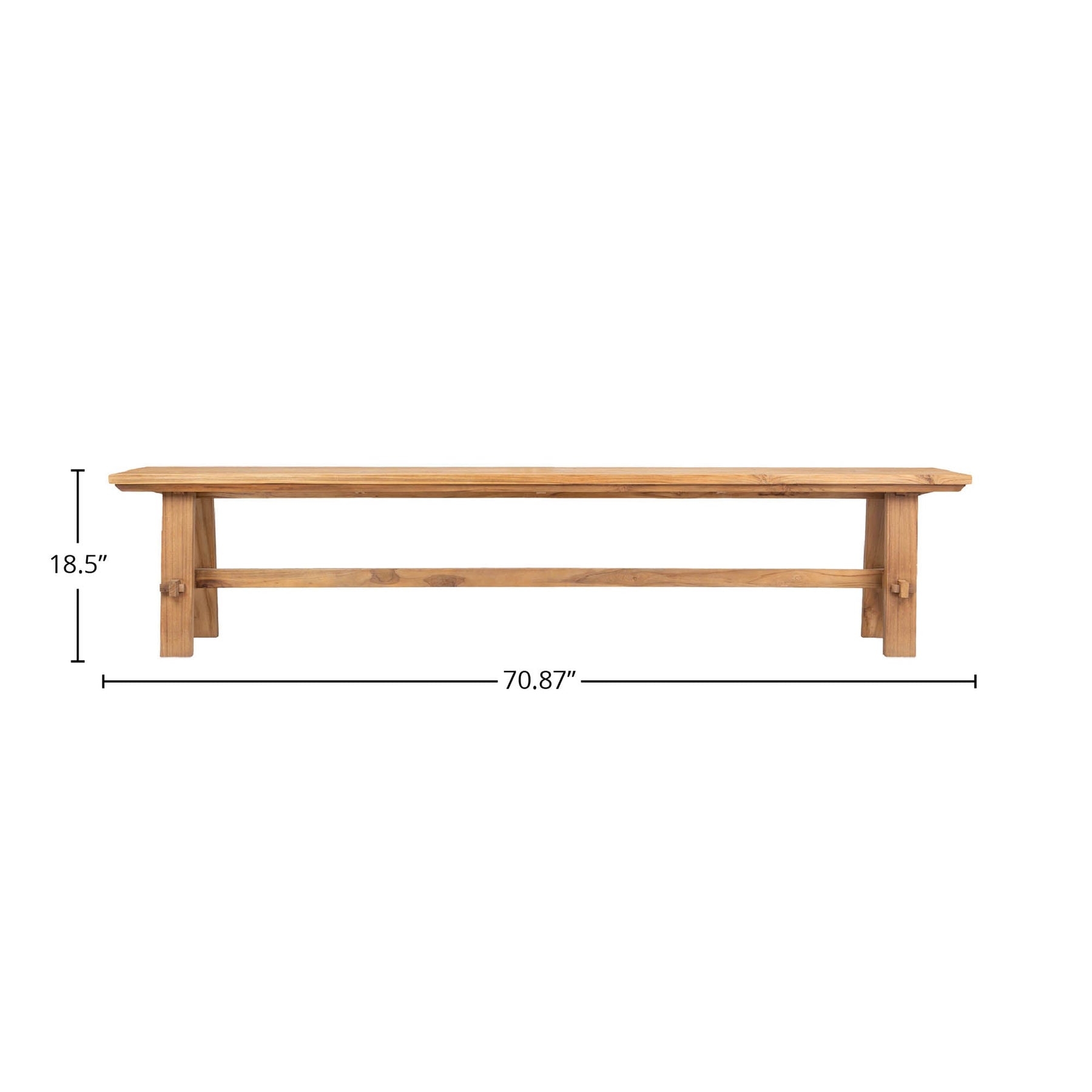 D-Bodhi Artisan Bench - durable bench with modern style | Image 3 | InSTYLE Home & Rugs