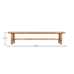 D-Bodhi Artisan Bench - durable bench with modern style | Image 3 | InSTYLE Home & Rugs