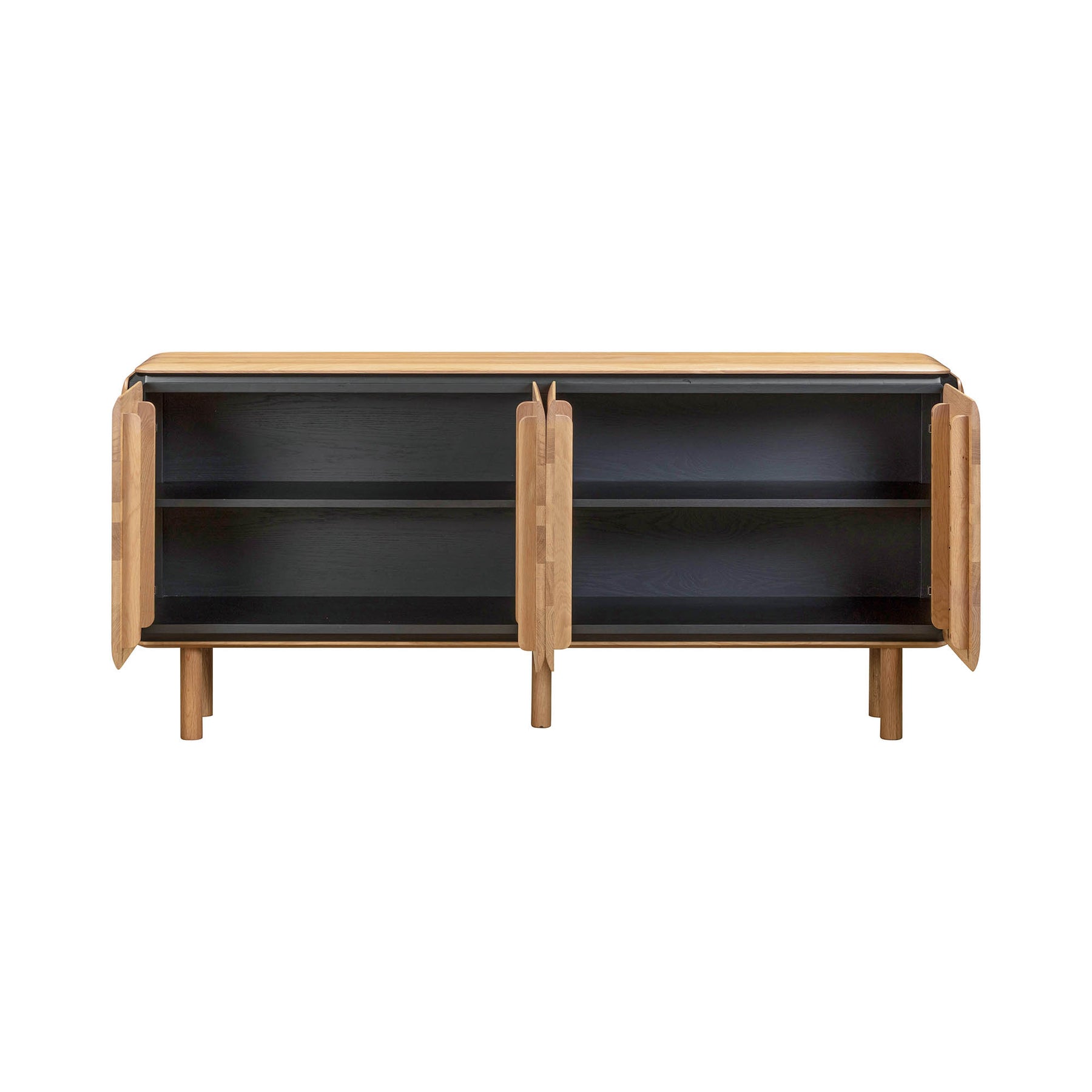 Distillery 4 Door Sideboard - perfect for living room storage | Image 6 | InSTYLE Home & Rugs