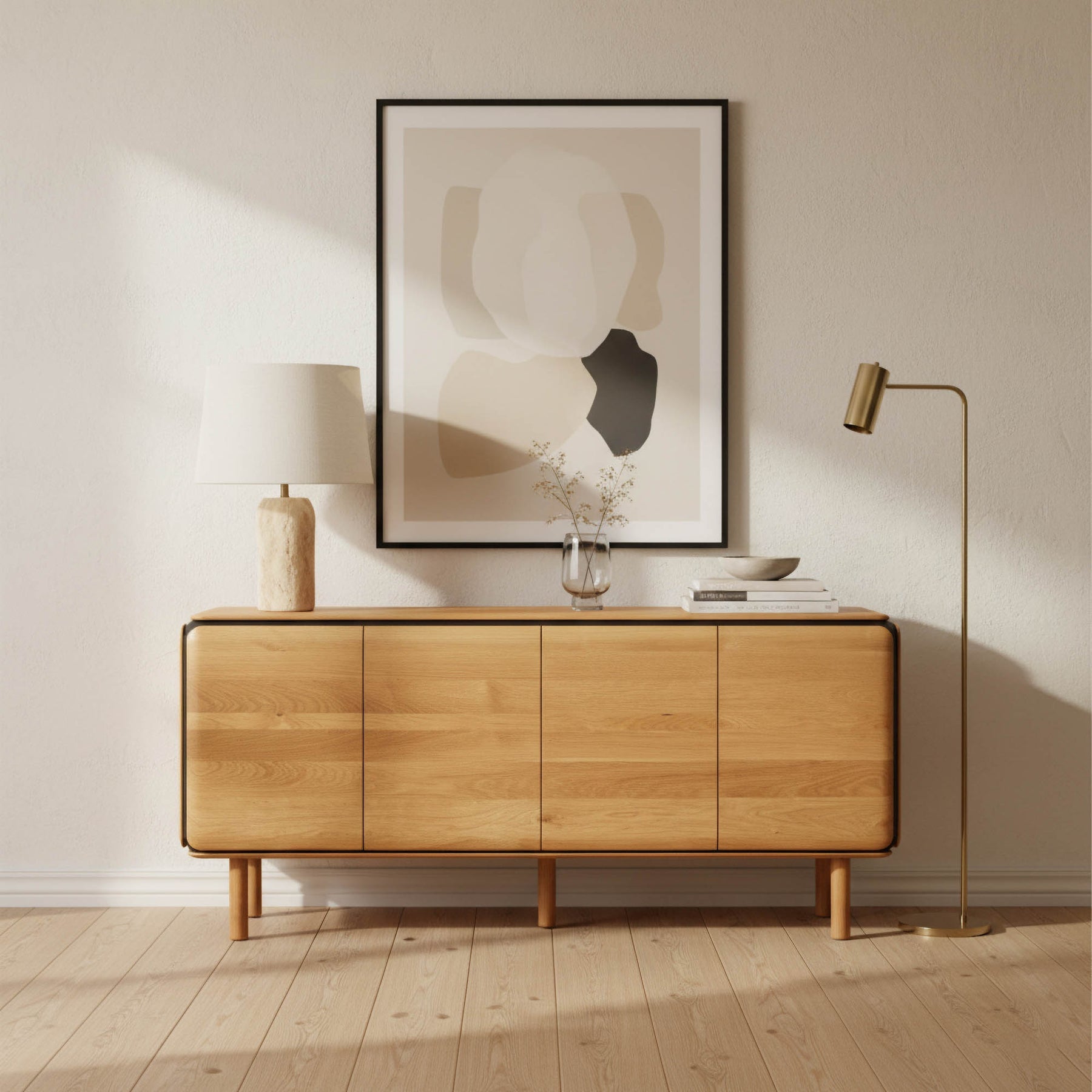 Distillery 4 Door Sideboard - perfect for living room storage | Image 2 | InSTYLE Home & Rugs