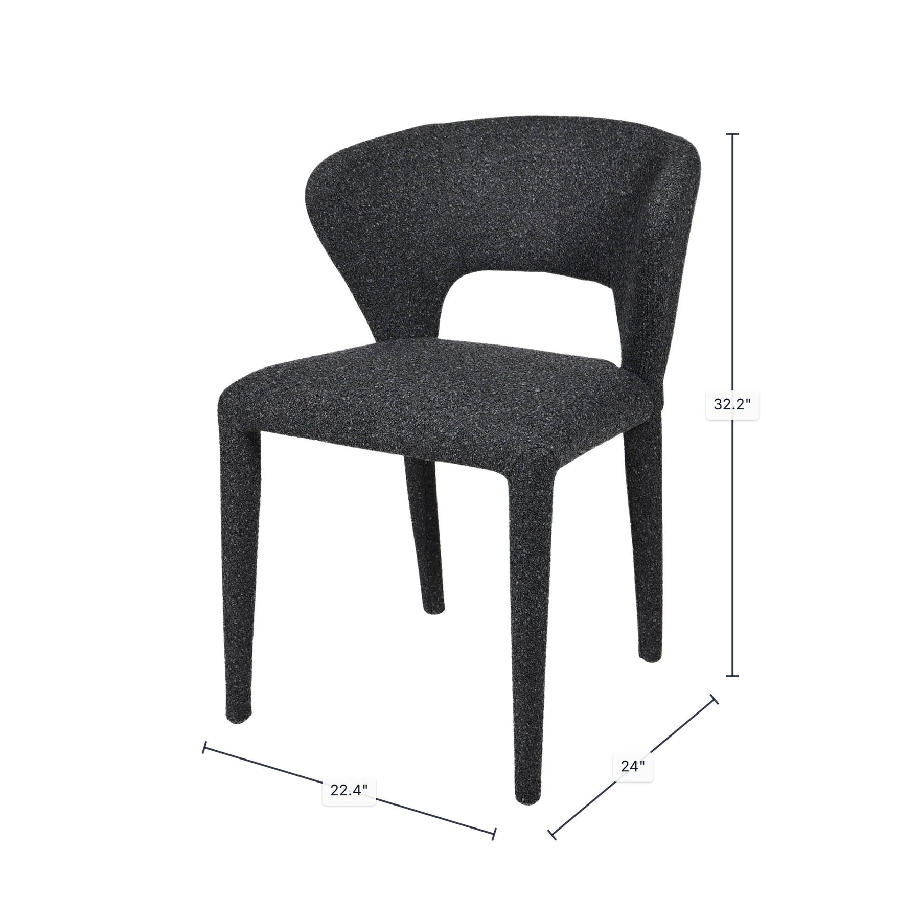 Dakota Dining Chair - stylish chairs for any table | Image 3 | InSTYLE Home & Rugs