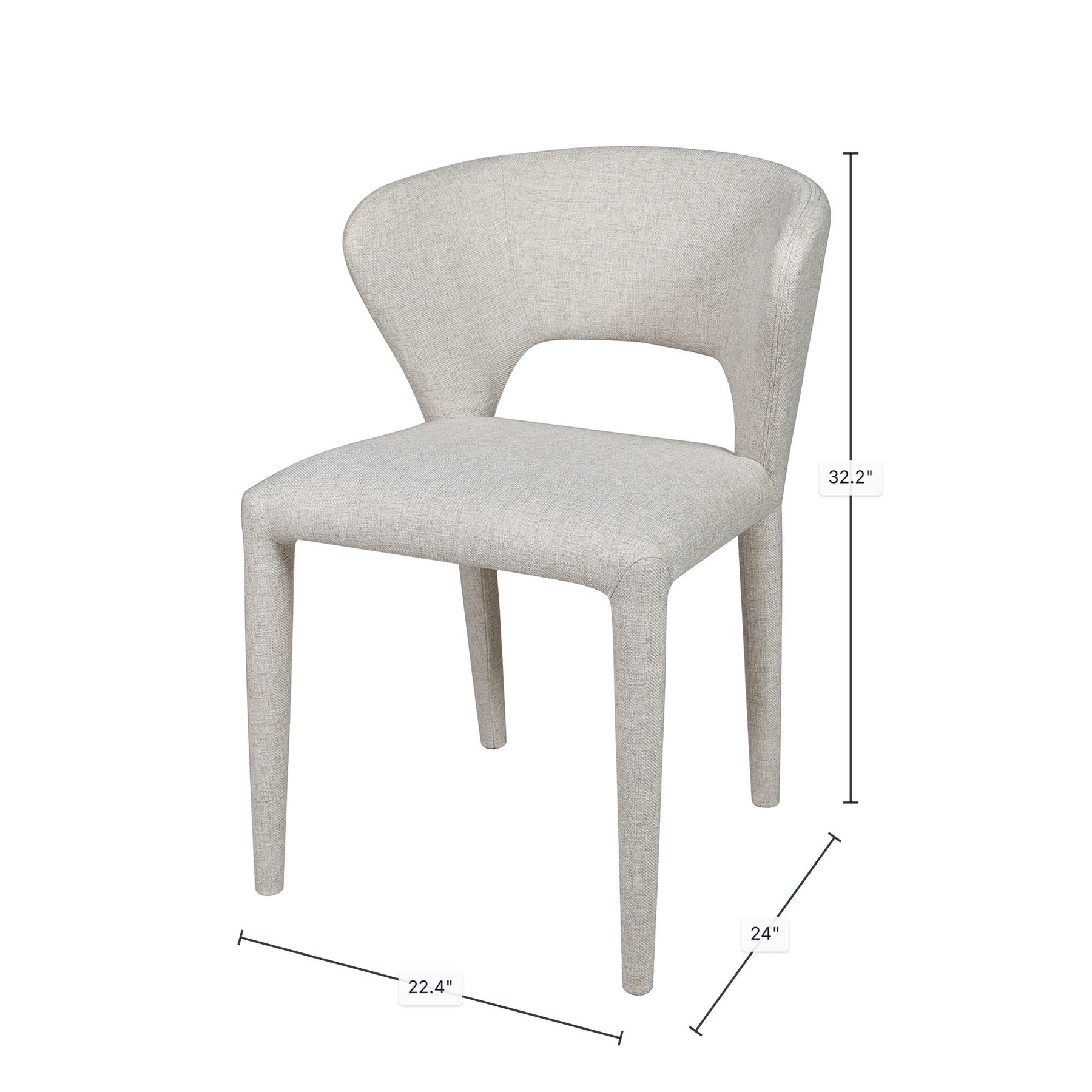 Dakota Dining Chair - comfortable dining experience | Image 3 | InSTYLE Home & Rugs