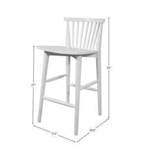 Easton Counter Stool - ergonomic design for comfort | Image 3 | InSTYLE Home & Rugs
