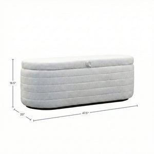 Elio Storage Bench - stylish bench for any space | Image 3 | InSTYLE Home & Rugs