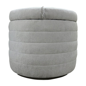 Elio Storage Ottoman - comfortable ottoman for any room | Image 1 | InSTYLE Home & Rugs