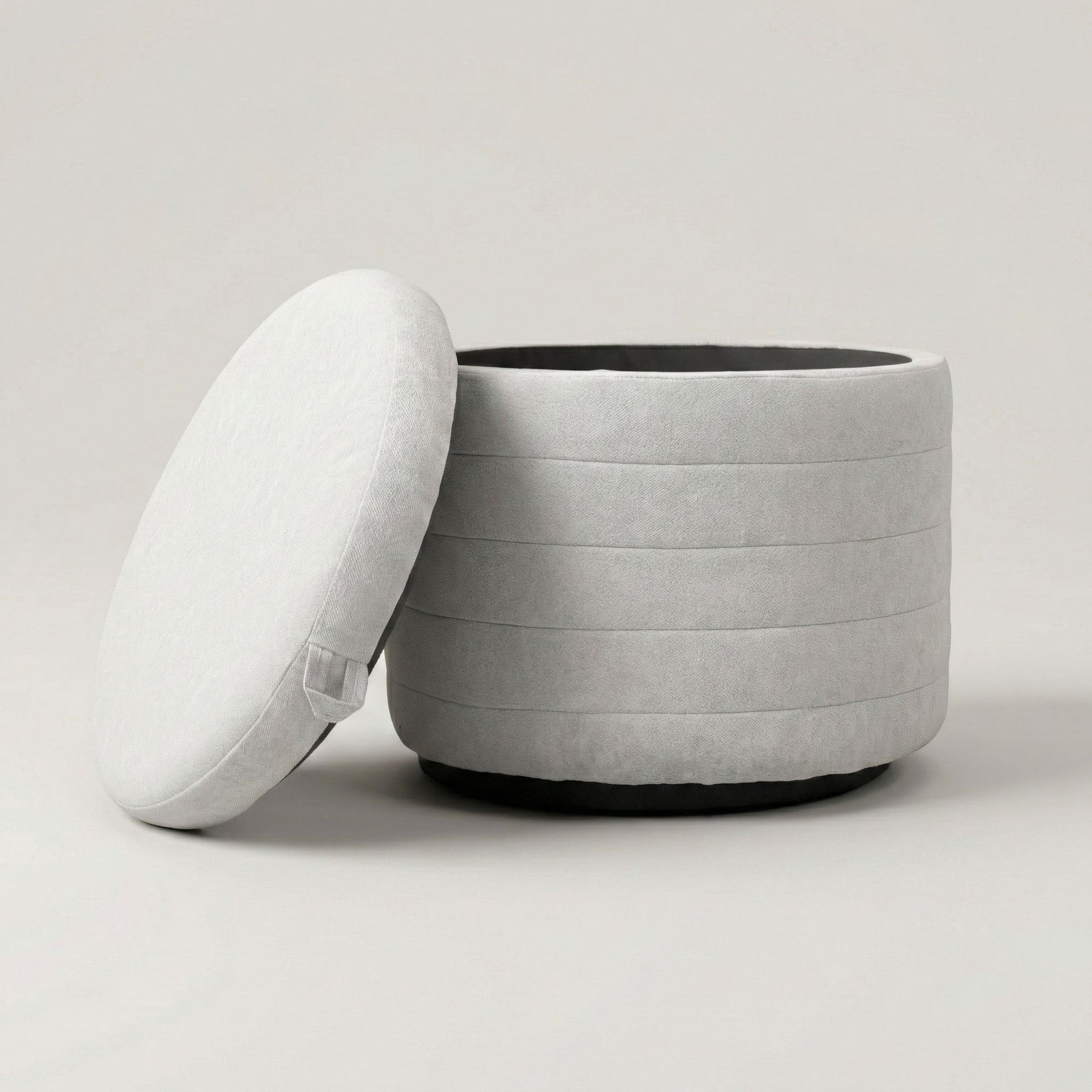 Elio Storage Ottoman - comfortable ottoman for any room | Image 4 | InSTYLE Home & Rugs
