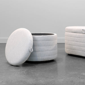 Elio Storage Ottoman - comfortable ottoman for any room | Image 2 | InSTYLE Home & Rugs