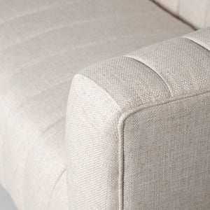 Elliot 2-Seat Sofa in cream performance fabric with oak legs | InSTYLE Home & Rugs