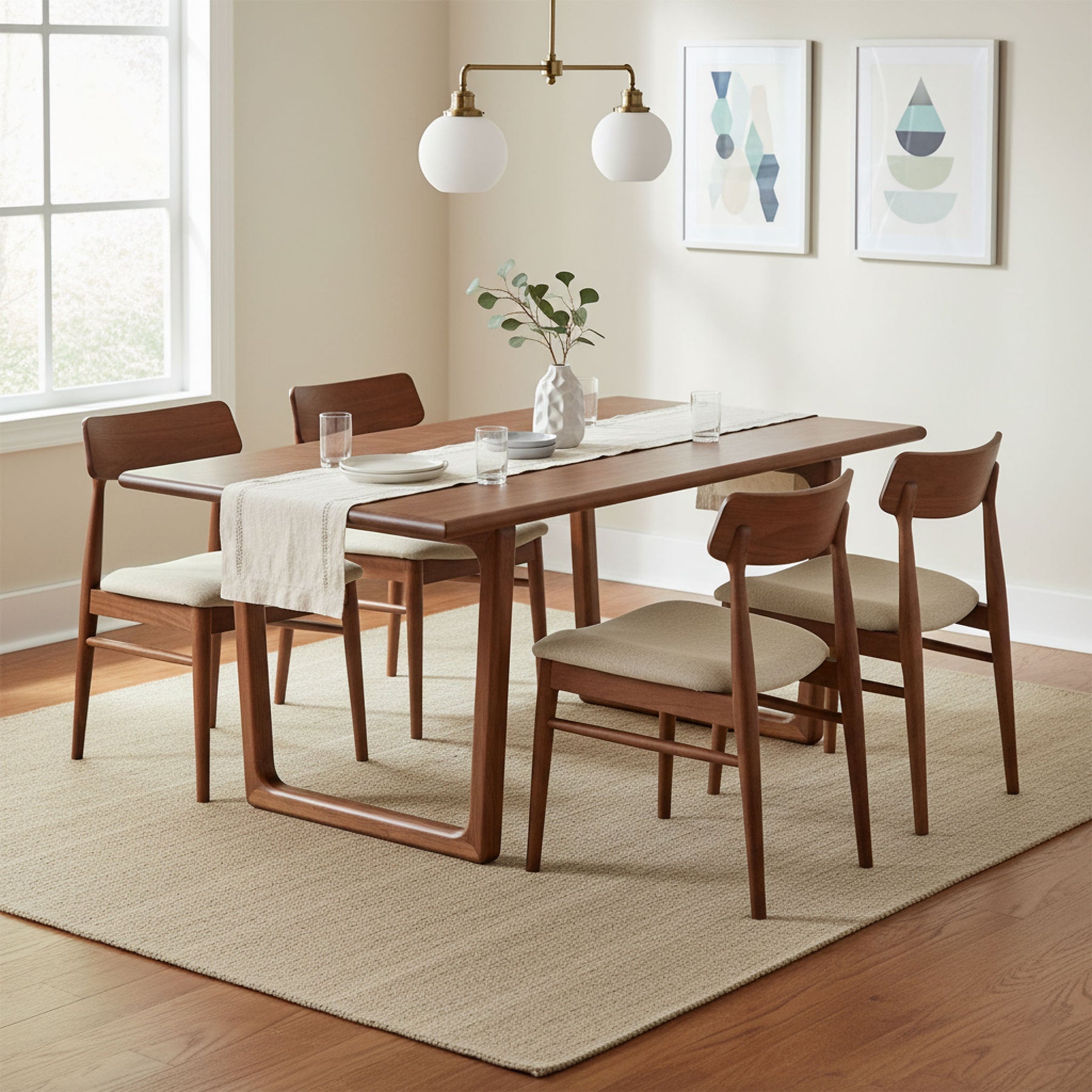 Elixir Dining Table - elegant seating for dining areas | Image 2 | InSTYLE Home & Rugs