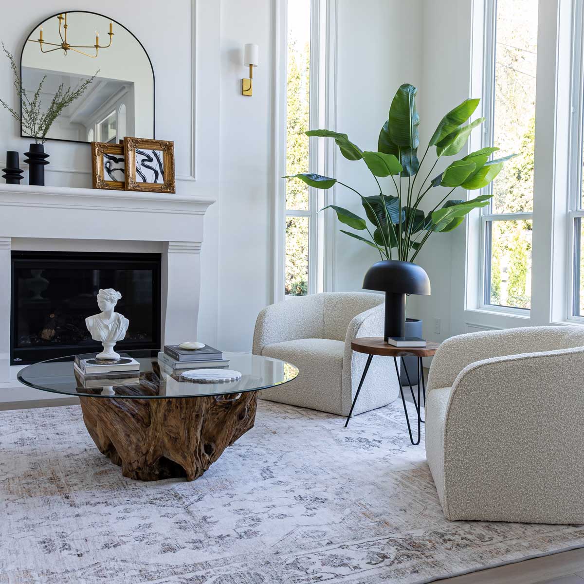 Natura Round Root Coffee Table - stylish tables for living rooms | Image 7 | InSTYLE Home & Rugs