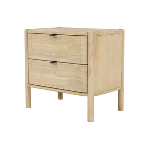 Exposure 2 Drawer Nightstand - compact nightstand with style | Image 1 | InSTYLE Home & Rugs