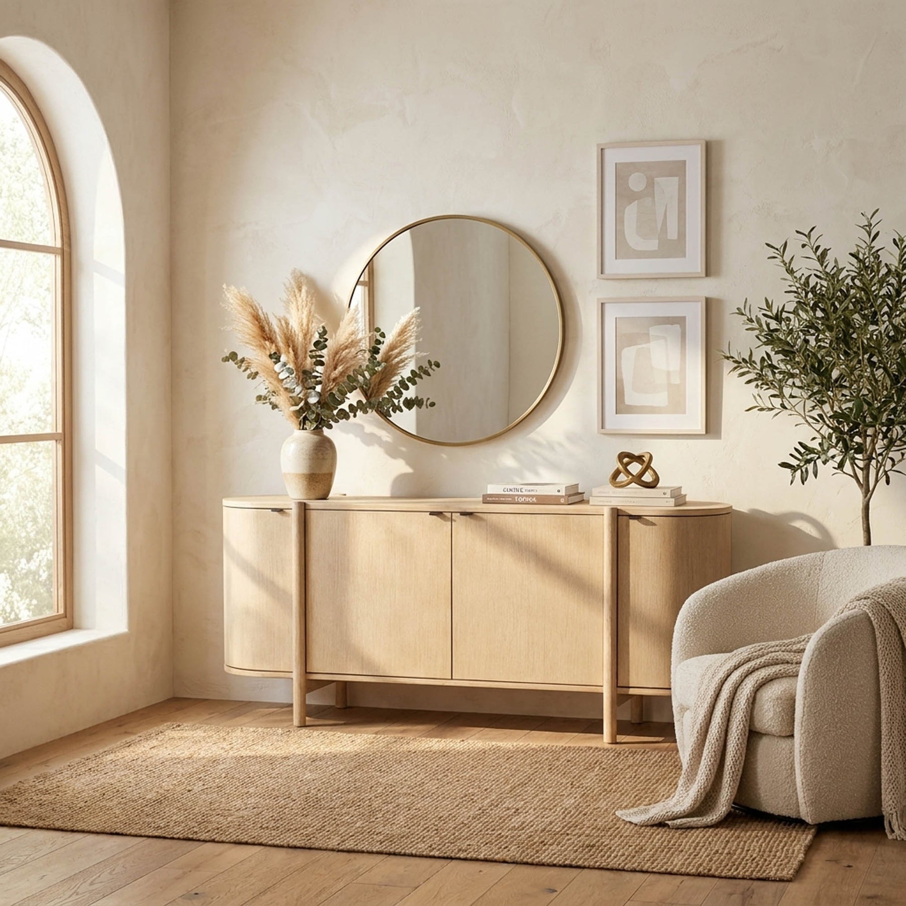 Exposure 4 Door Sideboard - perfect for living room storage | Image 2 | InSTYLE Home & Rugs