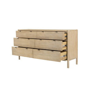 Exposure 6 Drawer Dresser - stylish dresser with modern flair | Image 4 | InSTYLE Home & Rugs