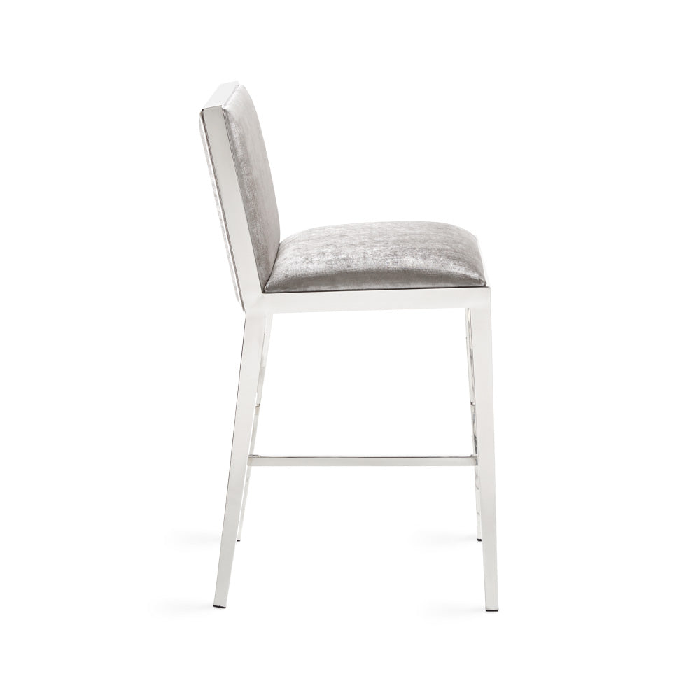 Emario Counter Chair - modern black chair | Image 1 | InSTYLE Home & Rugs