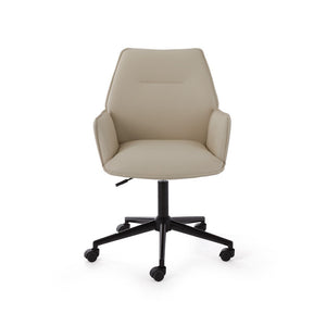 Santos Office Chair GY-OC-533 ASPEN Taupe Pu - comfortable seating for dining and office spaces | Image 1 | InSTYLE Home & Rugs