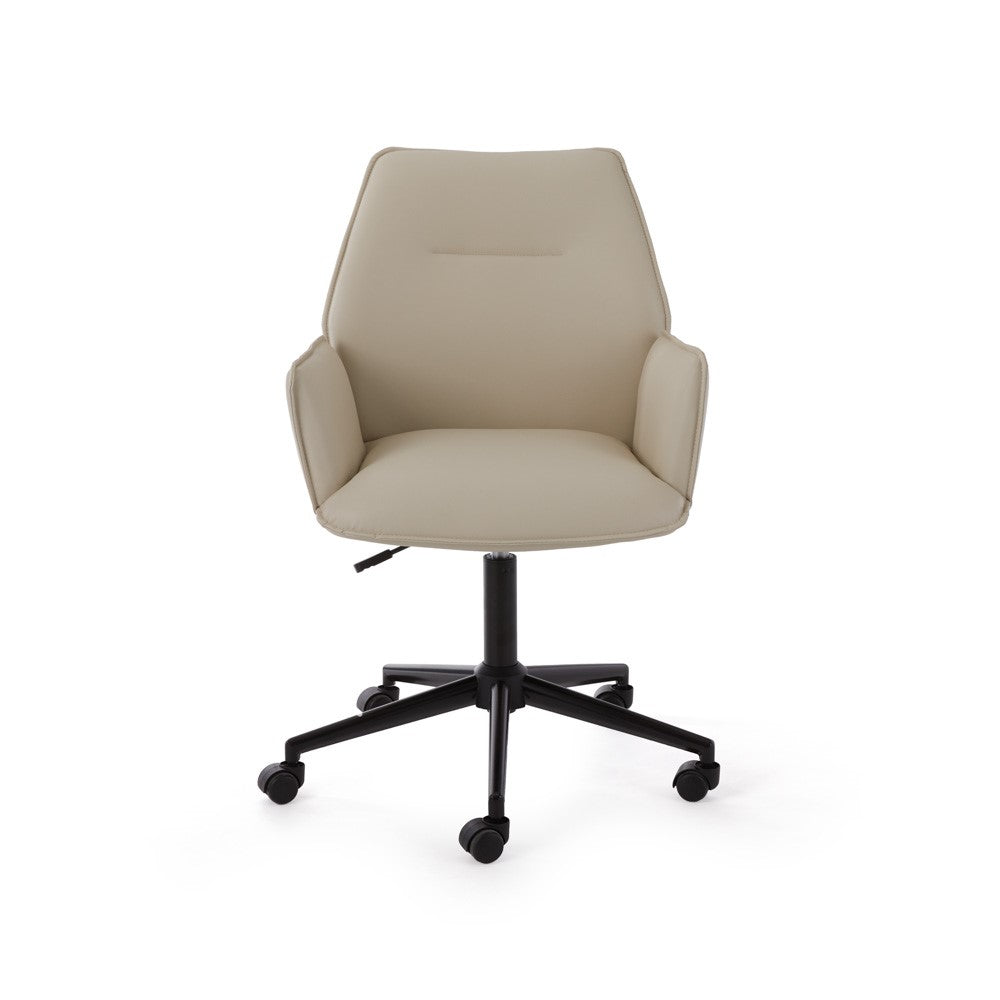 Santos Office Chair GY-OC-533 ASPEN Taupe Pu - comfortable seating for dining and office spaces | Image 2 | InSTYLE Home & Rugs