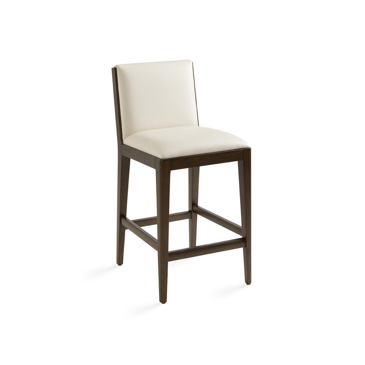 ELOISE Counter Chair Aspen Taupe PU wood legs | InSTYLE Home & Rugs