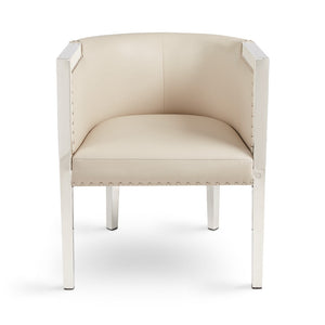 ELVIS Accent Chair GY-AC-7988 Stainless Steel legs Charcoal Velvet - stylish accent chair to elevate your living room decor | Image 2 | InSTYLE Home & Rugs