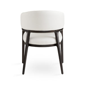 ERICA Dining Chair Walnut Finish - elegant seating for dining areas | Image 3 | InSTYLE Home & Rugs