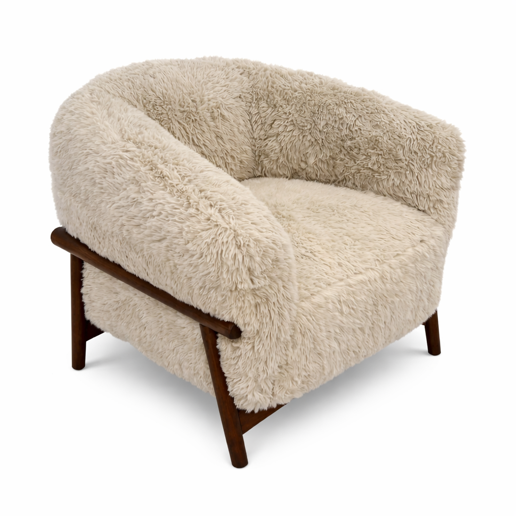 Fergie Accent Chair - stylish accent chair to elevate your living room decor | Image 1 | InSTYLE Home & Rugs