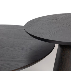 Fête Table Set — Smoked Ash Veneer Coffee & Accent Tables - smoked ash veneer coffee and accent table set | Image 18 | InSTYLE Home & Rugs