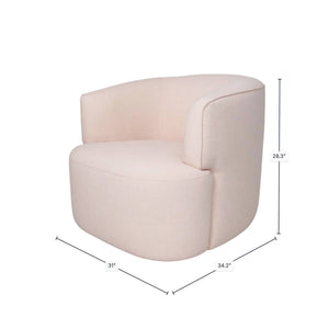 Fireside Swivel Club Chair - durable construction for long-lasting use | Image 3 | InSTYLE Home & Rugs