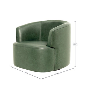 Fireside Swivel Club Chair - durable construction for long-lasting use | Image 3 | InSTYLE Home & Rugs