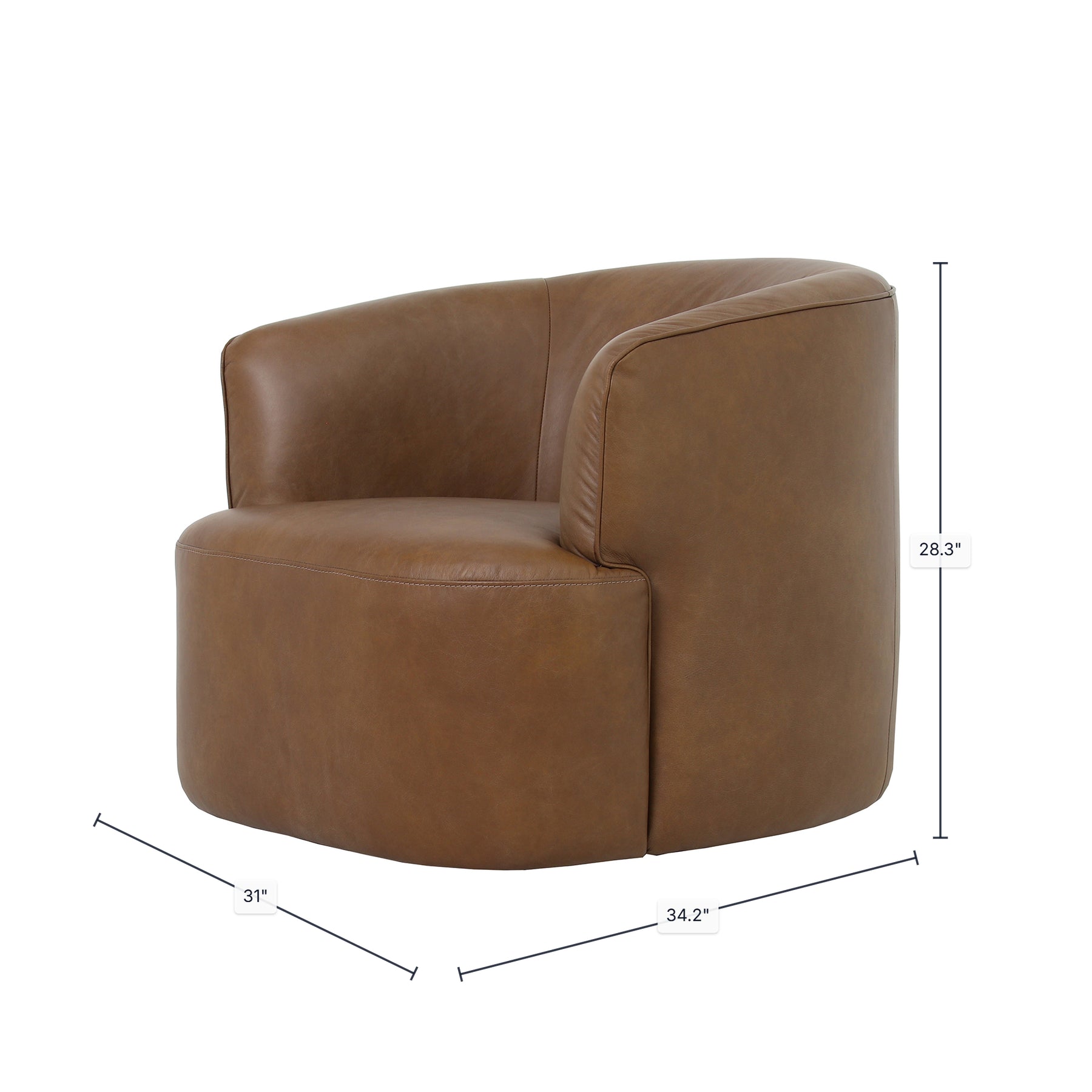 Fireside Swivel Club Chair - variety of styles from classic to contemporary | Image 3 | InSTYLE Home & Rugs