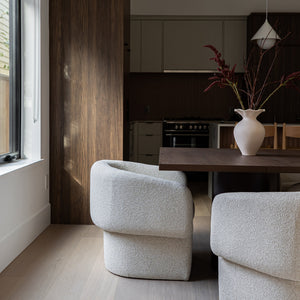 Fleur Chair — Curved Upholstered Lounge Chair - curved upholstered lounge chair with a flowing silhouette | Image 4 | InSTYLE Home & Rugs