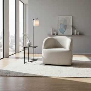 Foundation Swivel Club Chair - comfortable seating for dining and office spaces | Image 2 | InSTYLE Home & Rugs