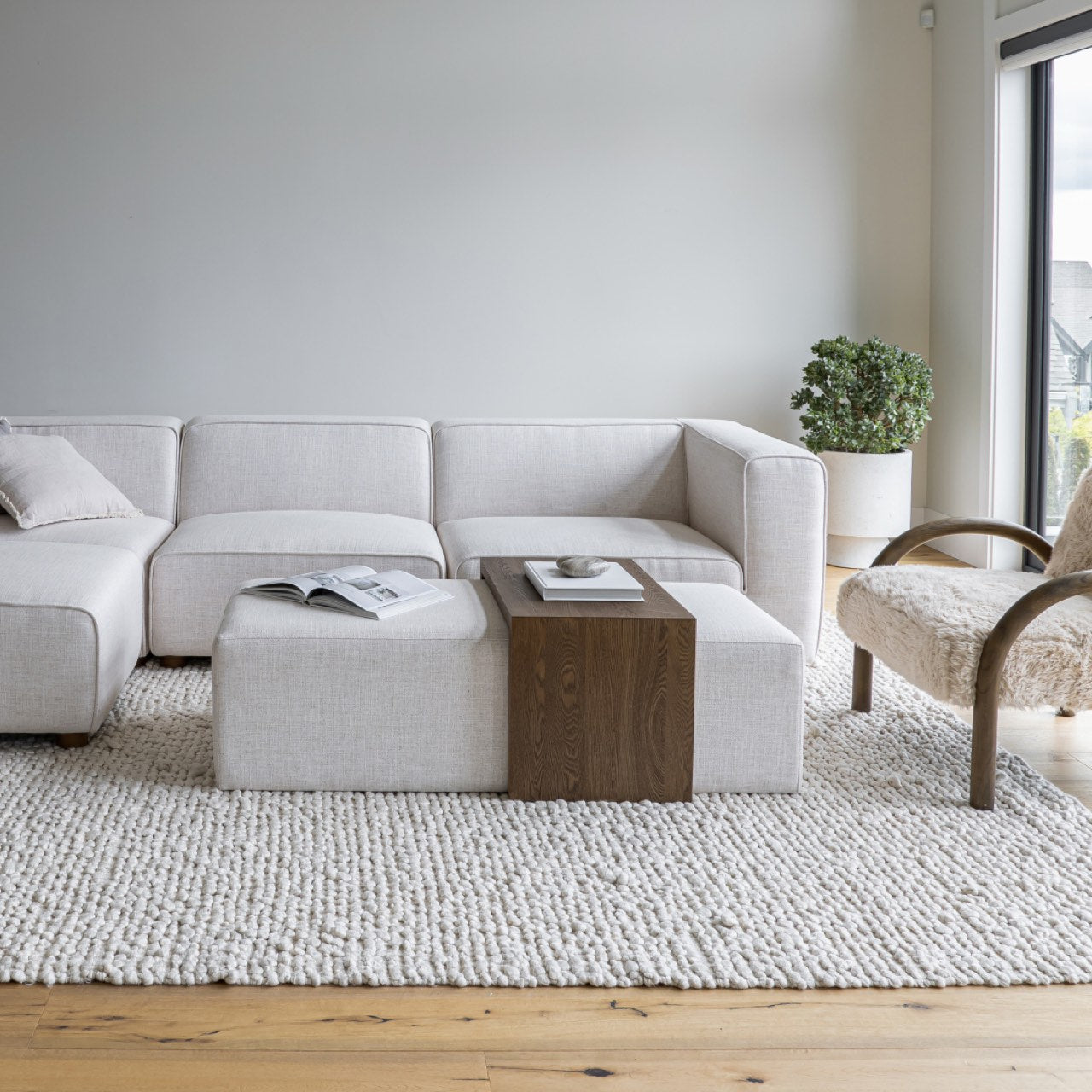Forest Coffee Ottoman - functional centerpieces for homes | Image 8 | InSTYLE Home & Rugs