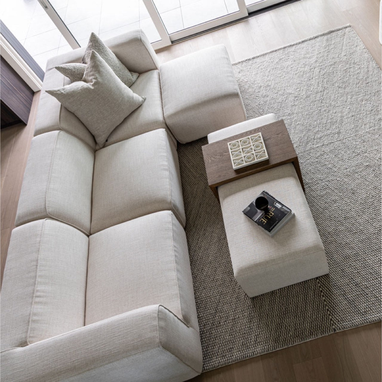 Forest Coffee Ottoman - functional centerpieces for homes | Image 4 | InSTYLE Home & Rugs
