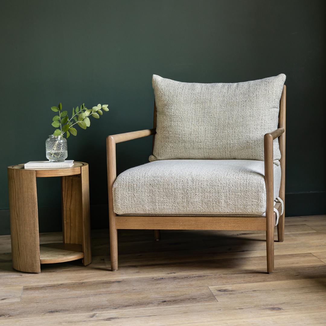 Brit Accent Chair - stylish accent chair to elevate your living room decor | Image 4 | InSTYLE Home & Rugs