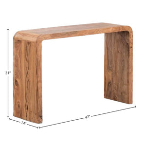 Form Curve Small Console - versatile console for stylish storage and display in any room | Image 3 | InSTYLE Home & Rugs