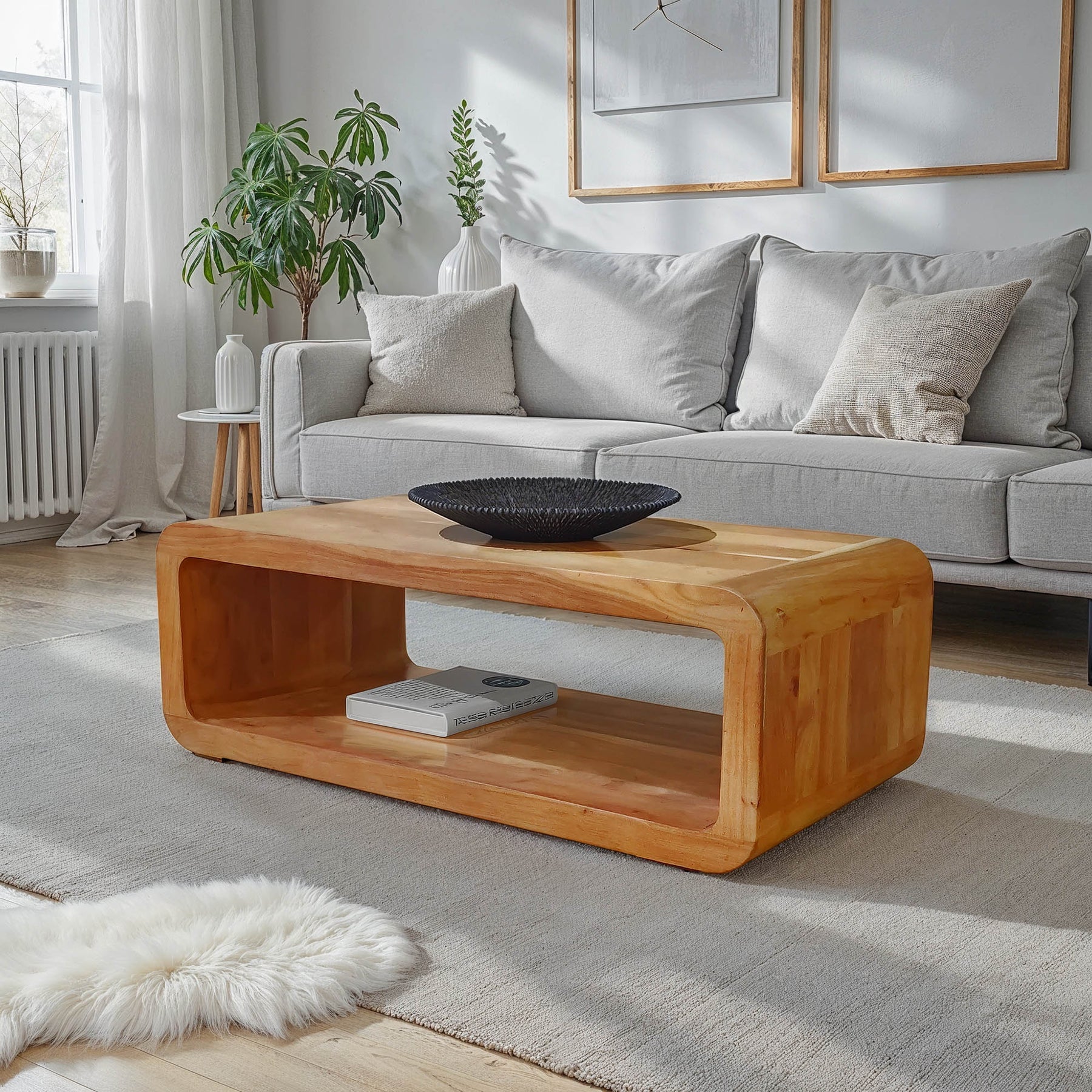 Form Curve Coffee Table - stylish tables for living rooms | Image 2 | InSTYLE Home & Rugs