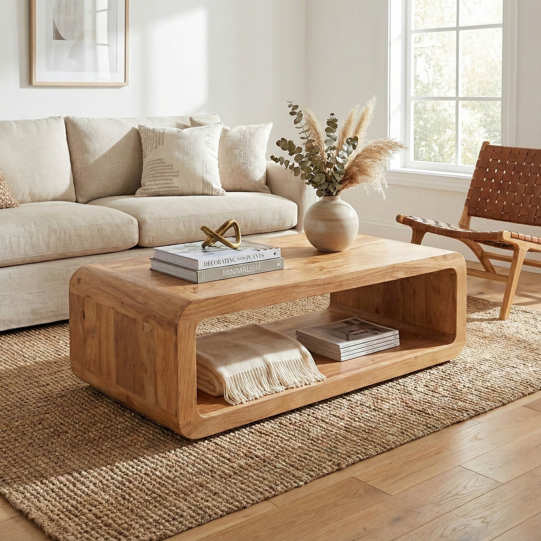 Form Curve Coffee Table - stylish tables for living rooms | Image 2 | InSTYLE Home & Rugs